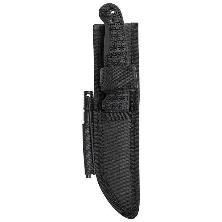 Faca Schrade Aço Carbono SCHF56L com Pederneira e Bainha nylon