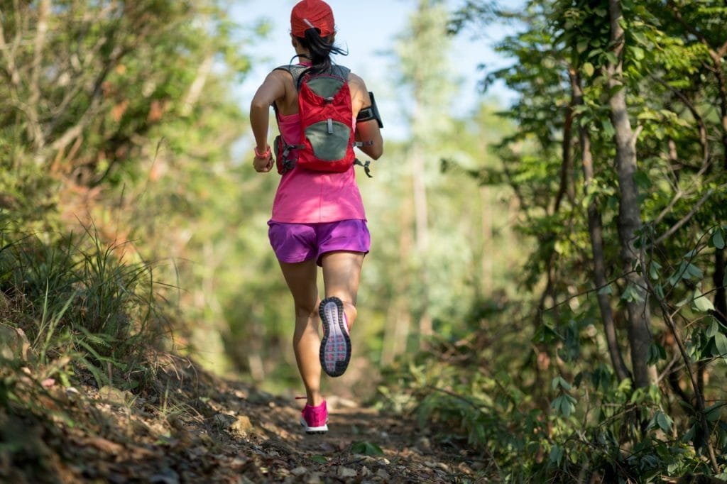 Atleta de Trail Running