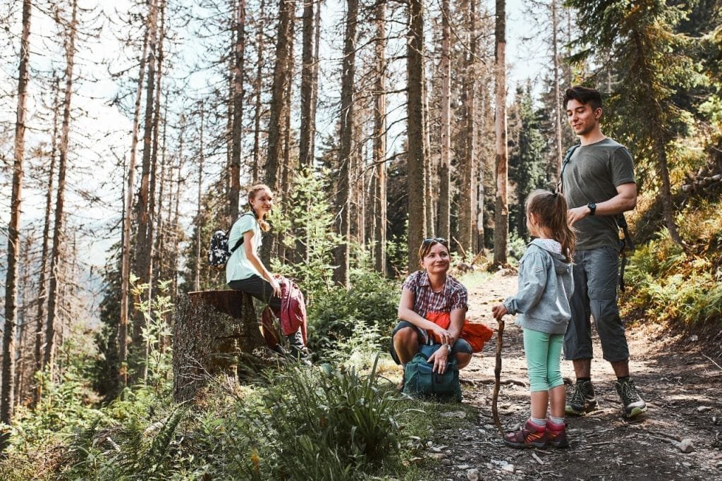 Hiking em família