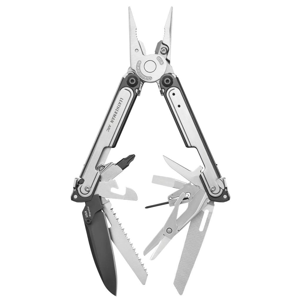 Alicate Leatherman ARC - 20 Ferramentas Chave Bits Incluídas