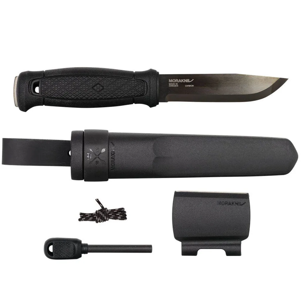 Faca Morakniv Garberg Blackblade (C) Kit De Sobrevivência