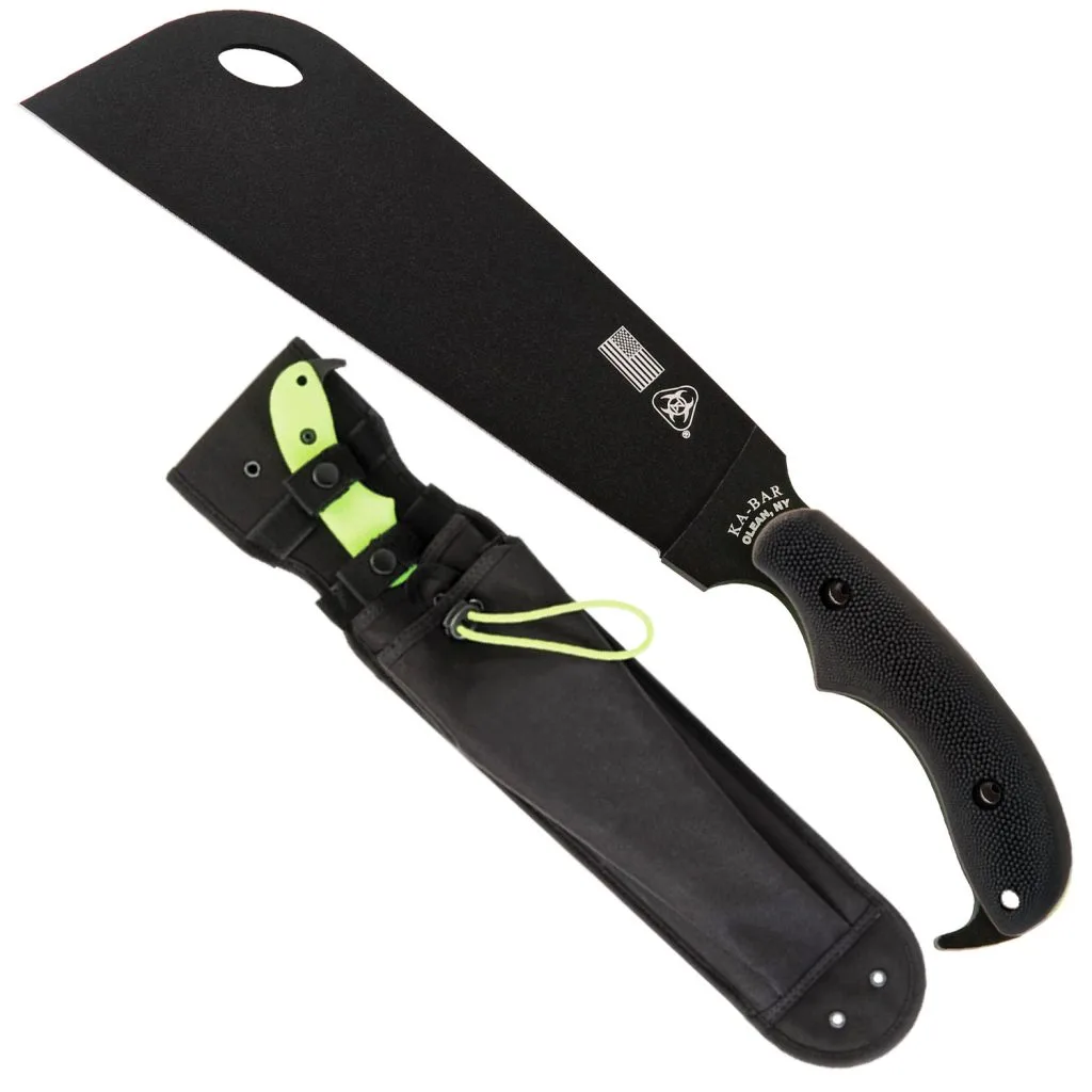 Facão Cutelo KA-BAR 5705 Zombie Green Zomstro