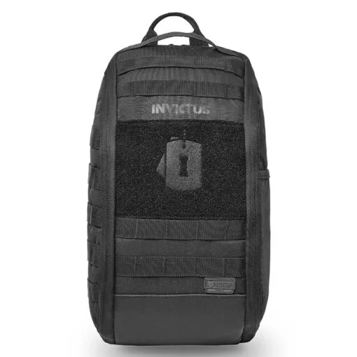 Bolsa de Ombro Invictus Agility Preta 10L Sistema Molle - Imagem 2