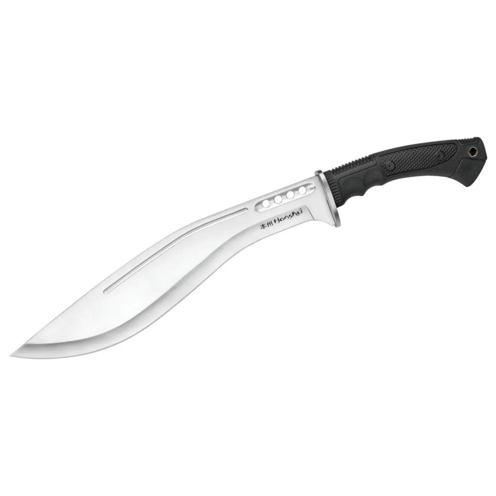 Facão United Cutlery Honshu Boshin Kukri com Bainha em couro