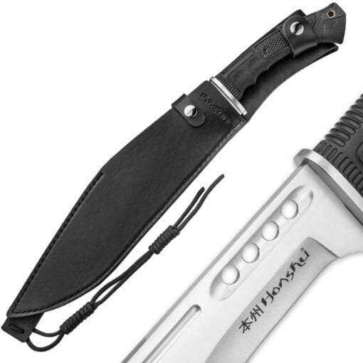Facão United Cutlery Honshu Boshin Kukri com Bainha em couro - Image 2